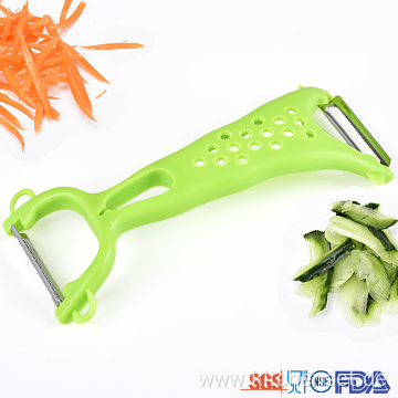 5 in 1 stainless steel fruit julienne peeler